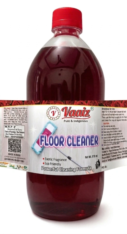 Vaaiz Floor Cleaner | Fragrance Floral | Pack of 1 | Net Quantity 1000ml
