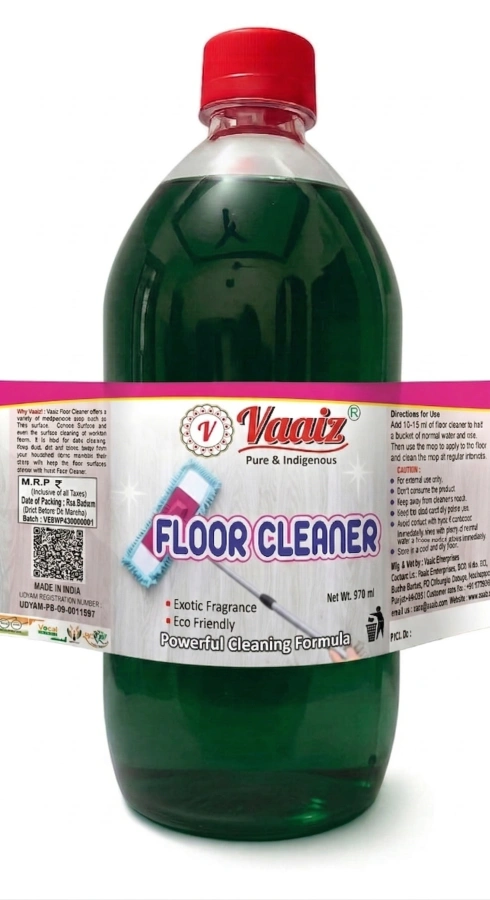 Vaaiz Floor Cleaner | Fragrance Jasmine | Pack of 1 | Net Quantity 1000ml